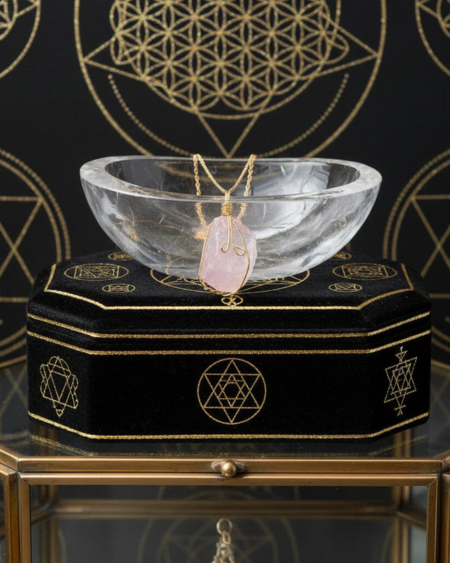 Natural Gemstone Necklace: Chakra Stone Pendant Energy Healing Crystal