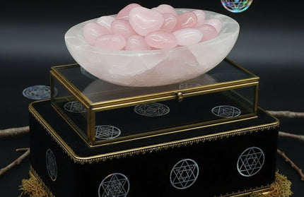 Natural Semi-precious Rose Quartz Stones