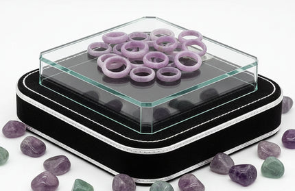 Elegant Crystal Agate Essence Ring