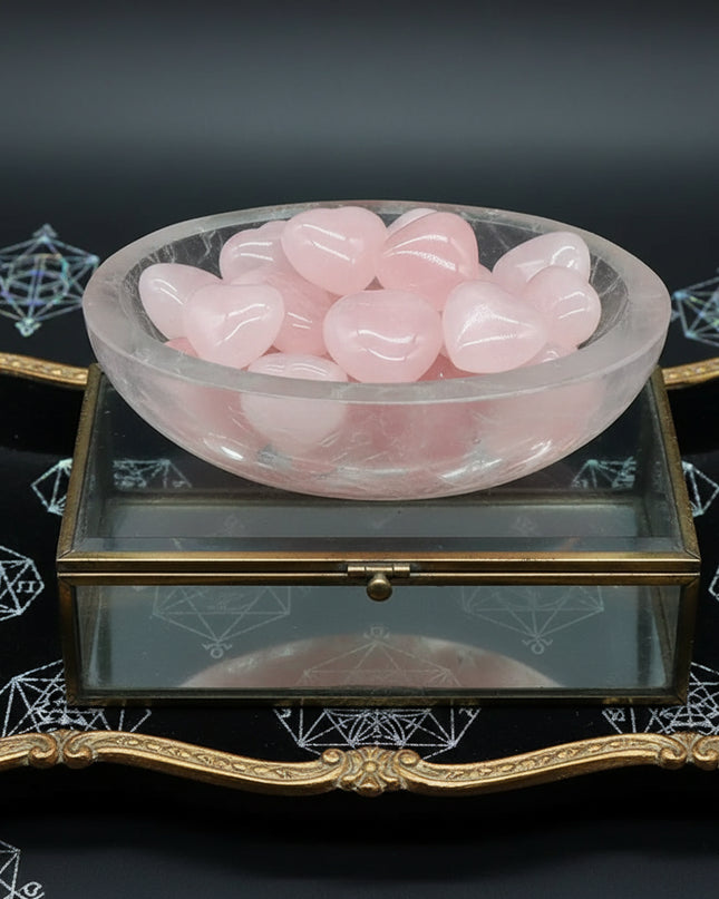 Natural Semi-precious Rose Quartz Stones