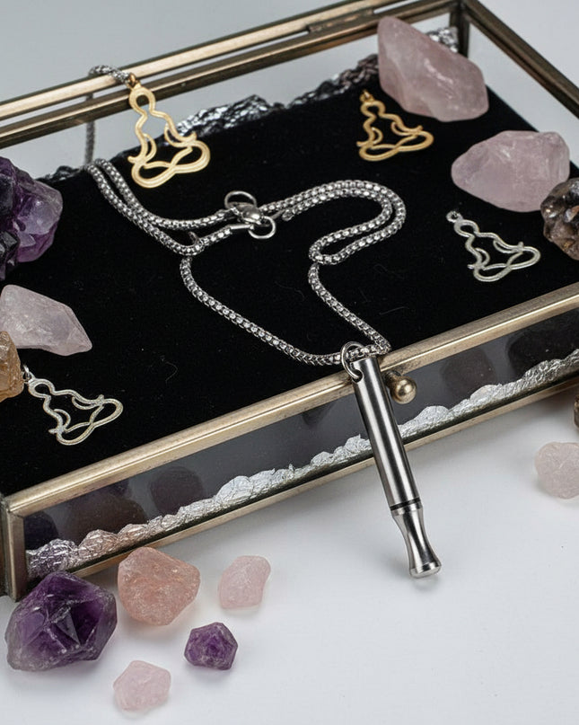 Mindful Breathing Necklace - Anxiety Relief & Meditation Tool