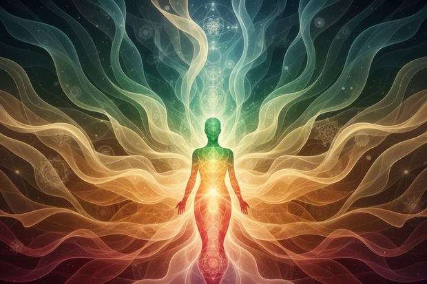Chakra Energy Aura Visualization