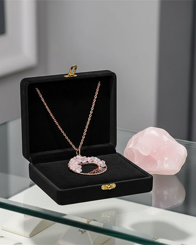 Chakra Balance Tree Pendant Necklace