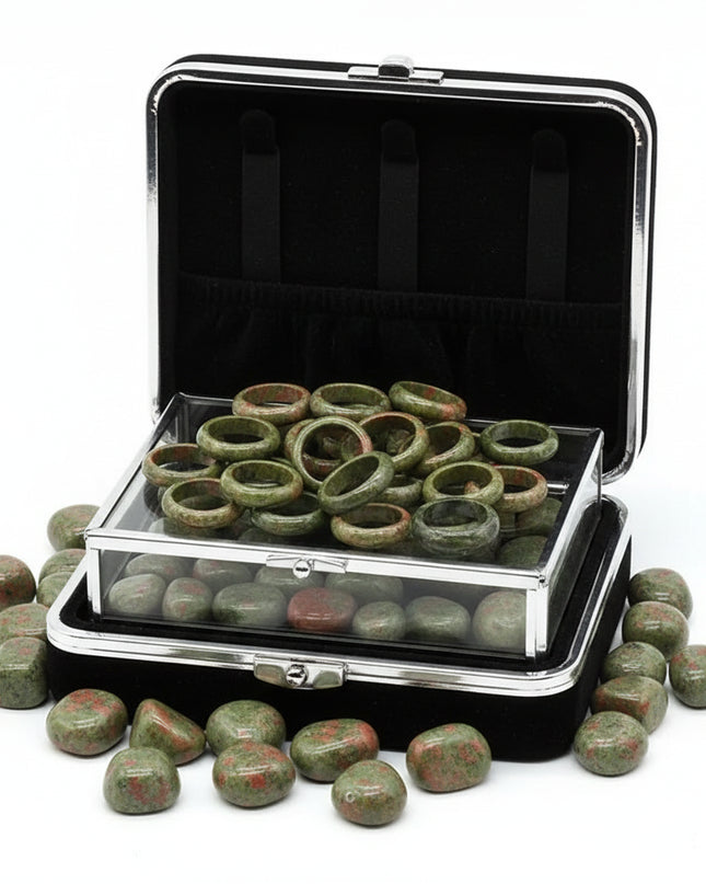 Elegant Crystal Agate Essence Ring