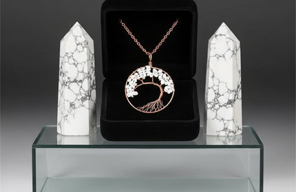 Chakra Balance Tree Pendant Necklace