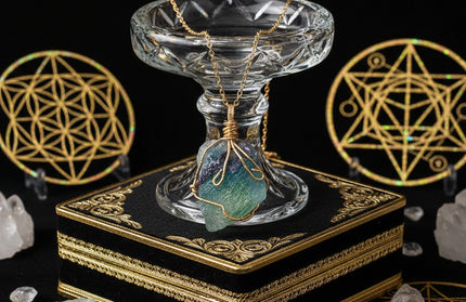 Natural Gemstone Necklace: Chakra Stone Pendant Energy Healing Crystal