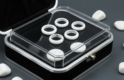 Elegant Crystal Agate Essence Ring