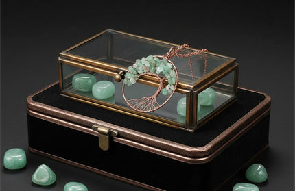 Chakra Balance Tree Pendant Necklace