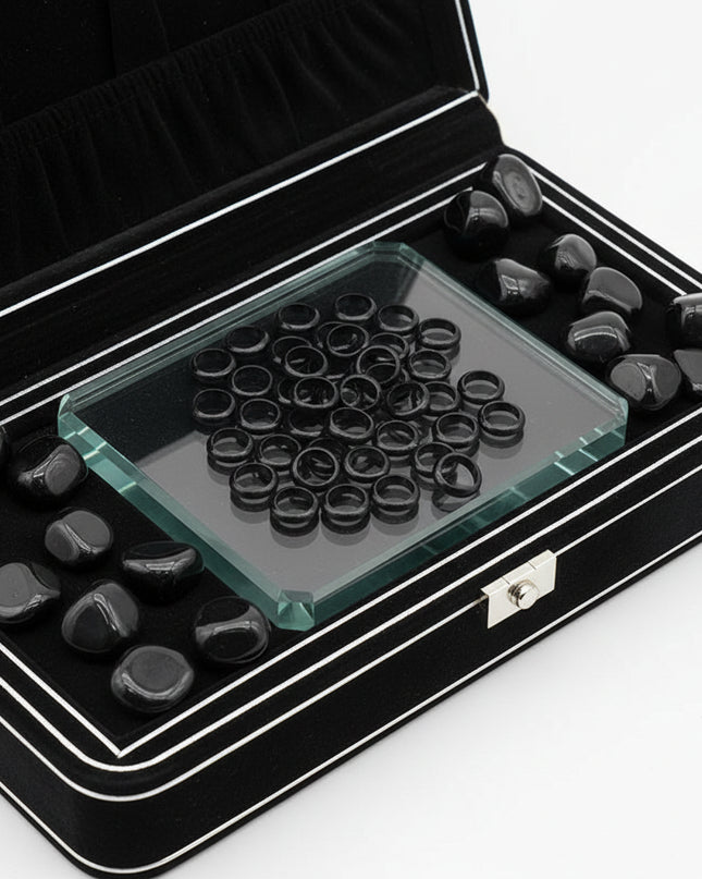 Elegant Crystal Agate Essence Ring