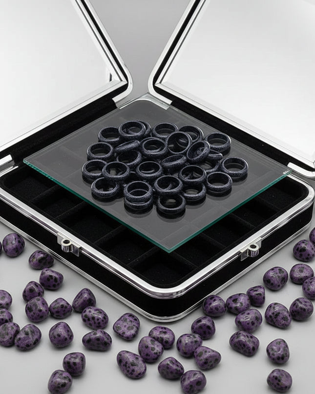 Elegant Crystal Agate Essence Ring