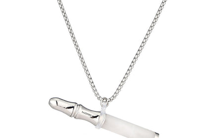 Crystal Breathing Tool - Anxiety Relief & Meditation Necklace